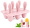 Moules à glace en silicone pour bébé - 6 moules à glace pour enfants - Mini moule à glace - Petit récipient à glace - Moules à glace pour bâtonnets de glace - Sans BPA