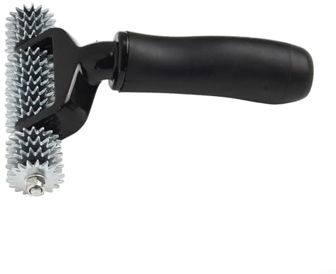 HaloModora Carpet Seam Roller Tool 5 Inch Wheel Roller for Carpet Installation Repair Die Cast Handle Professional Grade