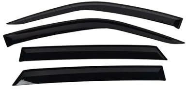 Windabweiser Fenster Visier Regen Guards Für Benz W211 PC Kunststoff 4-Stück Set Stromlinienförmig