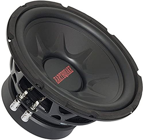 EARTHQUAKE Sound TNT-10DVC - Subwoofer de 10 Pulgadas con Bobina de Voz Dual de 4 ohmios