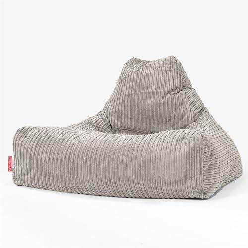 Lounge Pug, Sitzsack Lounge Sessel, Cord Nerzfarben