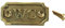 WC Door Sign Name Plate Solid Brass with a Polished Lacquered Finish 7 x 3.3 x 0.4cm comes with Screws Ideal for toilet, Loo DSN-12-PL