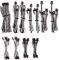 Corsair CP-8920227 Premium Individually Sleeved PSU Cables Pro Kit Type 4 Gen 4 – White/Black