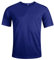 MKR Quick Drying Breathable Cooling Short Sleeve Sports T-Shirt with UPF40+ Sun UV Protection (Bright Blue, M)