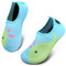 SAGUARO Escarpines Niño Niña Zapatillas para Agua Zapatos de Río Playa Calzado Deportes Acuáticos para Piscina Buceo Surf Natación Nadar Mares Vela Rocas, Verde, 24/25 EU