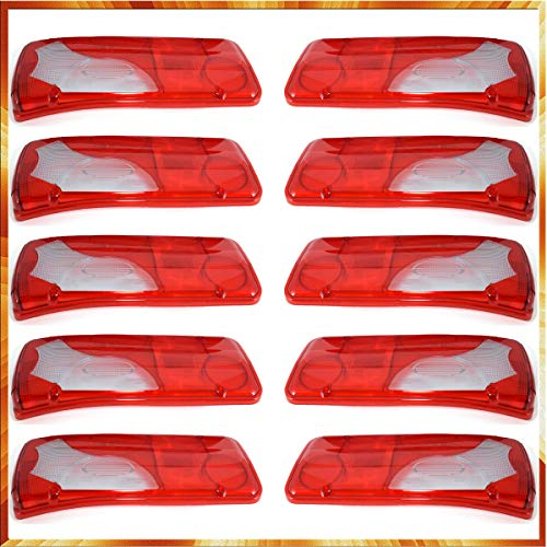 10x Lichtscheibe Heckleuchte Ersatzglas Rücklichtglas für TGA TGL TGX TGS Sprinter
