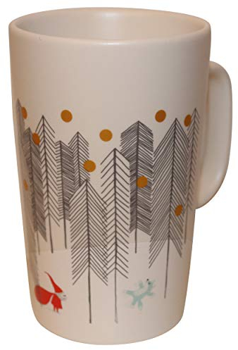 STARBUCKS Mug Christmas Tree Winter Polar Fox Santa Claus