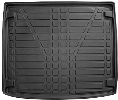 SCOUTT | Bandeja para maletero compatible con A4 B6/B7 Kombi 2000-2008, con borde alto, estera protectora para el maletero, estriada