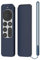 ARSUNOVO Funda Protectora de Silicona Compatible con Apple TV Siri 4K 2021 2022 (2.ª y 3.ª Generación) Mando a Distancia, Antideslizante, Duradera, Funda de Absorción de Golpes (Azul Marino)