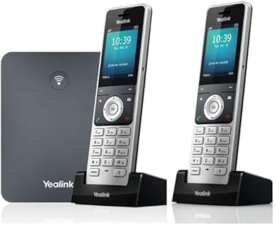 Yealink IP Phone W76P Bundle of W70B Base and W56H handset + 1-Unit W56H Handset… (1 x W56H)