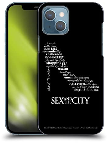 Head Case Designs Offizielle Sex and the City Schuh Graphics Harte Rueckseiten Handyhülle Hülle Huelle kompatibel mit Apple iPhone 13