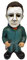 TPone Horror Movie Garden Gnomes, 7.5 Halloween Sculpture Horror Movie Decor,Horror Statues Figurines for Halloween Christmas Garden Decorations,Horror Figurines Collectors Gift (Myers)