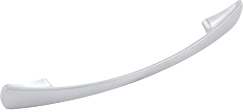 OBF 08 5624 30 verchromt matt Grimme Möbelgriff Marajo (gebogen), Griff Breite 184 mm ZN