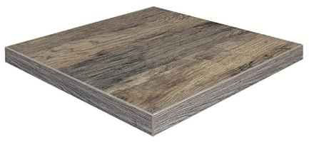 Dekorspanplatte Eiche vintage braun als Tischplatte, Schreibtischplatte, Arbeitsplatte, Laden- und Möbelbau, 100x70 cm, Stärke: 28 mm