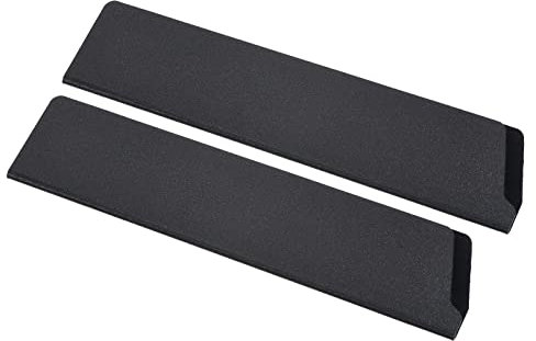 PATIKIL ABS Knife Cover Sleeves for 10 Kitchen Knife, 2 Pack Knives Edge Guard Blade Protector Universal Knife Sheath for Home Kitchen, Black