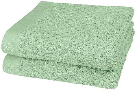Ross Uni-Walk Handtücher Harmony Farbfond Salbei, Handtuch 50x100 cm