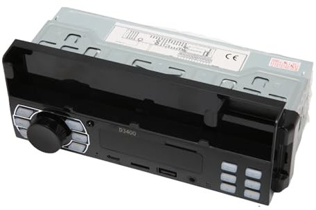 Auto-MP3-Player mit Sprachassistent, Autosuche, USB-Leseschnittstelle, Integriertem Radio, Typ-C-Aufladung, Telefonhalterung, Audioaufnahmefunktion