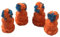 Tischdekoration - 4 Eierwärmer - Mützen Farbe - Nr. Z 24