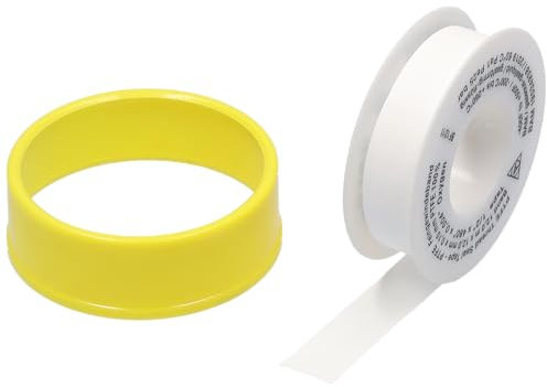 SAMETRUCK Teflonband Gewindedichtband Teflondichtband PTFE Rolle 12m Verschraubungen
