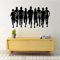 YOUSHIHUI WandtattoosLaufen, Sport, Sportvereine, Fitness-Poster, Fitnessstudio-Vinyl-Wandaufkleber, Heimdekoration, Kinderzimmer Fototapete 76x42cm
