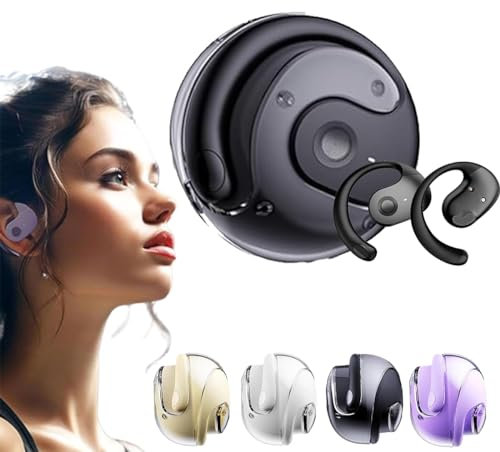 XDGJTBFMY Hy-T26 Headphones - Wireless Bluetooth Earbuds, Awaze Labs X15 Pro Earphones - Black
