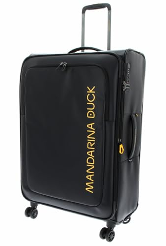 Mandarina Duck Eco Coated Exp Trolley L Black