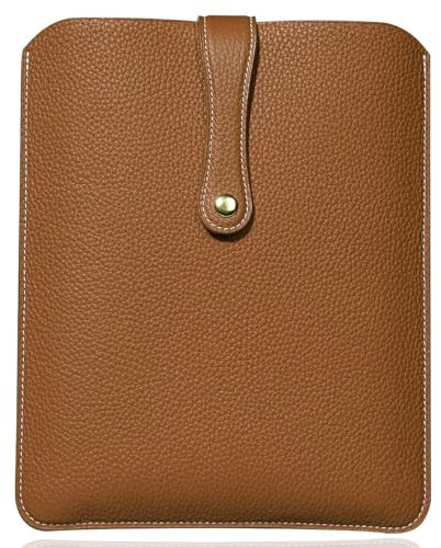 Rmawrad Laptop Sleeve Genuine Leather,Compatible with ipad pro 11 inch, Ipad Air 10.9 inch M2 2024,Air5/4 2022/2020 case, Compatible with ipad 10,accommodate Magic Keyboard，Galaxy Tab S9/S9 FE Bag