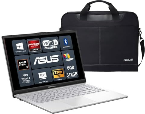 ASUS Vivobook Go 15 E1504FA,15,6 FHD Anti-Glare 60Hz, AMD Ryzen 3 7320U, RAM 8GB, 512 GB SSD PCIE, AMD Radeon Graphics, WIN 11 Home