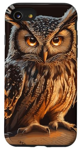 iPhone SE (2020) / 7 / 8 Mystical Owl with Books Case