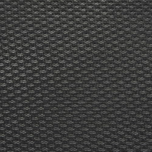 Dustproof Speaker Cloth for Vintage Amps and KTV Boxes Woven Fiber Material (Black)