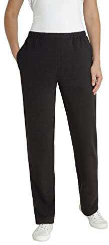 hajo Polo & Sportswear Damen Sweathose in Kurzgrößen, Schwarz, 20