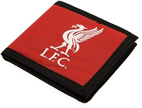 Liverpool FC Fußball Crest Nylon Geldbeutel, rot