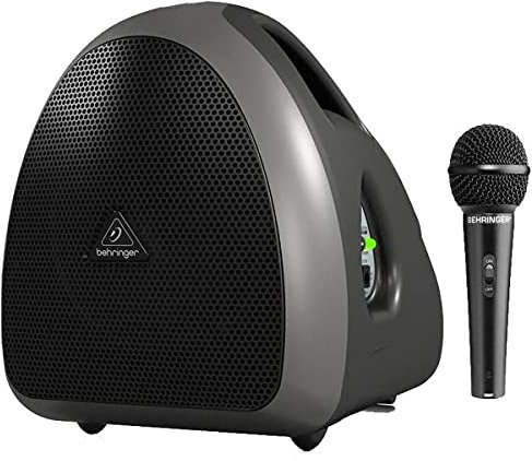 Behringer HPA40 Sistema PA portatile da 40 Watt con microfono, opzione microfono wireless e batteria ricaricabile