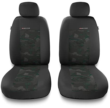 Mossa - Universal Sitzbezüge Auto kompatibel mit Suzuki Jimny (1998-2017) - Autositzbezüge Schonbezüge für Autositze - 2UNE-GR