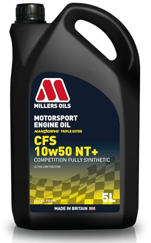 Millers Oils CFS 10w50 NT+ Fully Synthetic Motorsport Engine Oil, 5 litres