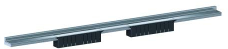 DALLMER Duschrinne CeraWall Select N Duo Edelstahl poliert, 1400 mm
