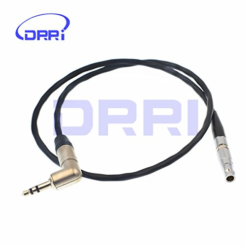 DRRI Jack TRS da 3,5 mm a 4 pin per la sincronizzazione dei tentacoli al cavo timecode rosso (cavo dritto a 4 pin)