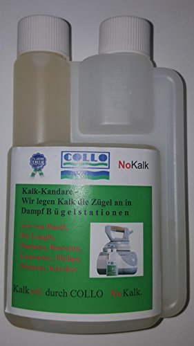 Collo NoKalk Dampfreiniger Dampfgeneratoren Dampfbügelstationen Reiniger 125ml