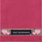 Manutextur Duschtuch Mit Namen - Personalisiert - Motiv Liebe - Tafel - Viele Farben - Dusch-Handtuch - Fuchsia - Größe 70x140 cm - Persönliches Geschenk Mit Wunsch-Name