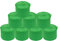 Krepppapier-Rollen, Grün, für Hochzeit, Geburtstag, Babyparty, Fest, Dekoration, Regenbogen-Bastelzubehör, Wohnzimmer, Schlafzimmer, Wohndekoration, 8 Stück