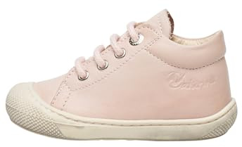Naturino Cocoon-Lauflernschuhe aus Nappaleder, Puderrosa 23