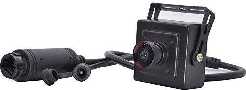 Mini-fodral POE IP-kamera 4 MP nätverkskamera 4,0 MP högupplöst IP PoE Suveillance fast lins (3,6 mm)