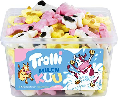 Milch Kuh Schaumzucker Kühe mit Milch und Fruchtgummi 1320g