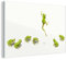 MuchoWow Glasbild Glasfoto Wandbild Bilder Deko 30x20 cm Frosch - Tiere - Grün