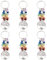 SUPERFINDINGS 6Pcs Portachiavi Albero della Vita Pietra di Cristallo Naturale Fatto A Mano Portachiavi Fai Ciondolo Ciondolo Piatto Rotondo Albero della Pietra Preziosa Catena Chiave di Fascino