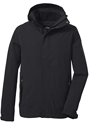 Killtec Herren Funktionsjacke/Outdoorjacke mit abzippbarer Kapuze KOS 87 MN JCKT_XENIOS; schwarz, XXL, 39147-000