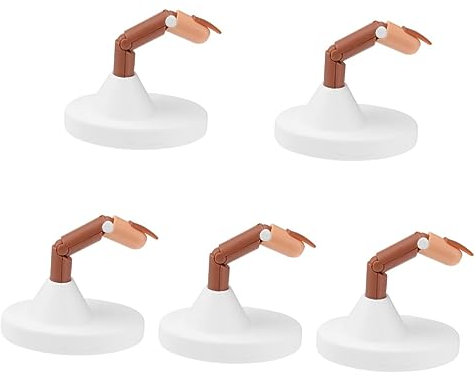 Ipetboom 5sets Finger Model Manicure Tool Nail Art Display Practice Professional Personal Use