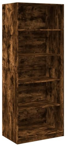 vidaXL Kleiderschrank Räuchereiche 80x50x200 cm Holzwerkstoffs