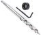 Wjelet 9.5mm(3/8”) Pocket Hole Drill Bit,Hexagonal Shank Drill Bit with Drill Depth Stop for Manual Pocket Hole Jig System Grill Guide Drill Tools Kit
