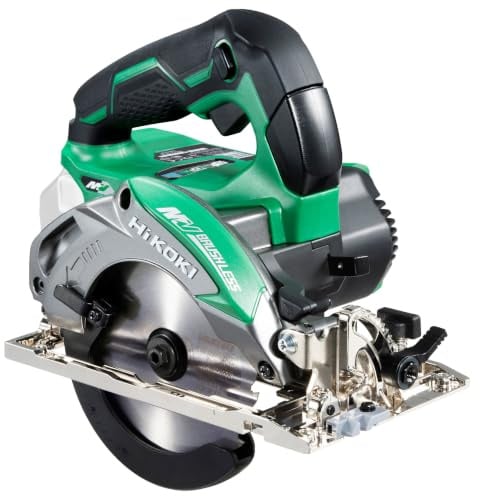 HiKOKI C3605DAW2Z Akku-Handkreissäge, 36 V, 47 mm Schnitttiefe, 125 mm Ø | Ohne Akku und Ladegerät, inkl. HSC IV Koffer, 2 kg, Brushless Motor, Kickback-Schutz, Softstart, LED, 5000 U/min